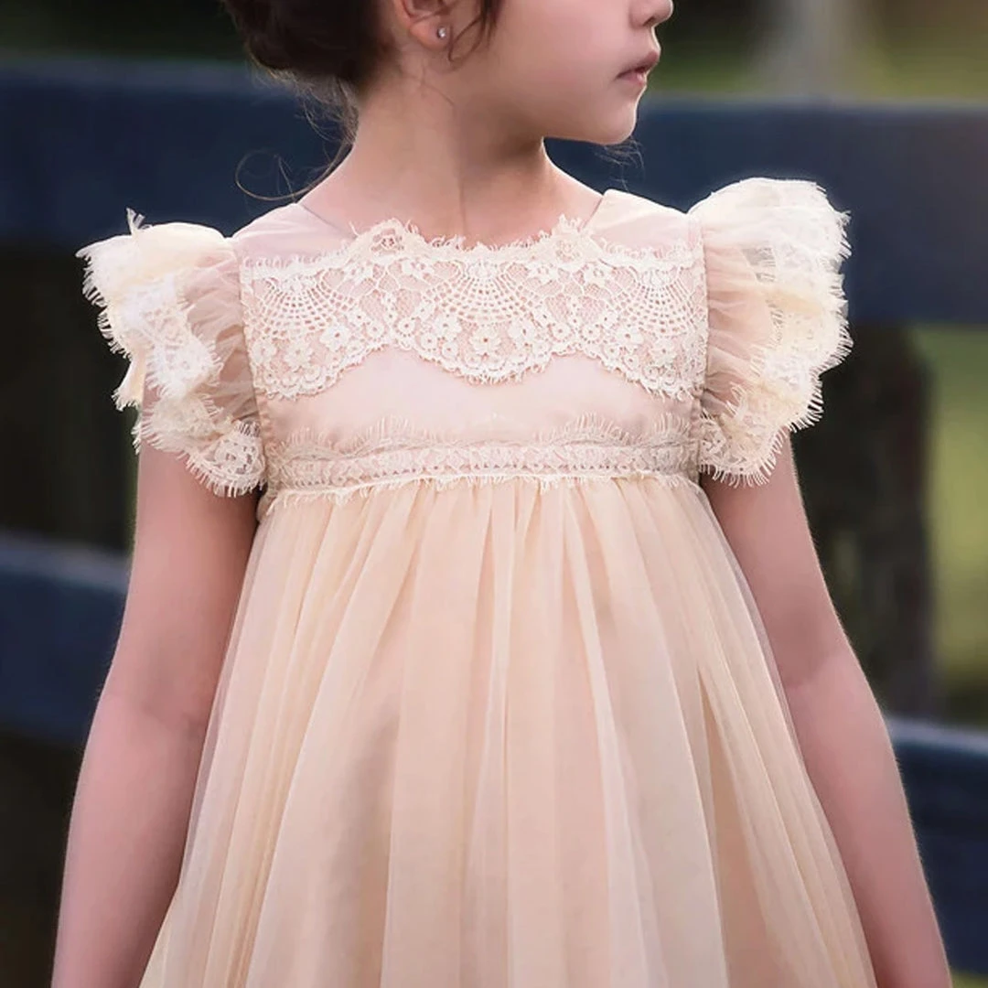 TRISH SCULLY ADRIANA DRESS BUTTERSCOTCH