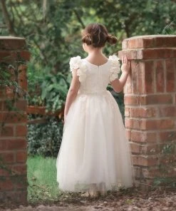 TRISH SCULLY BIANCA GOWN IVORY