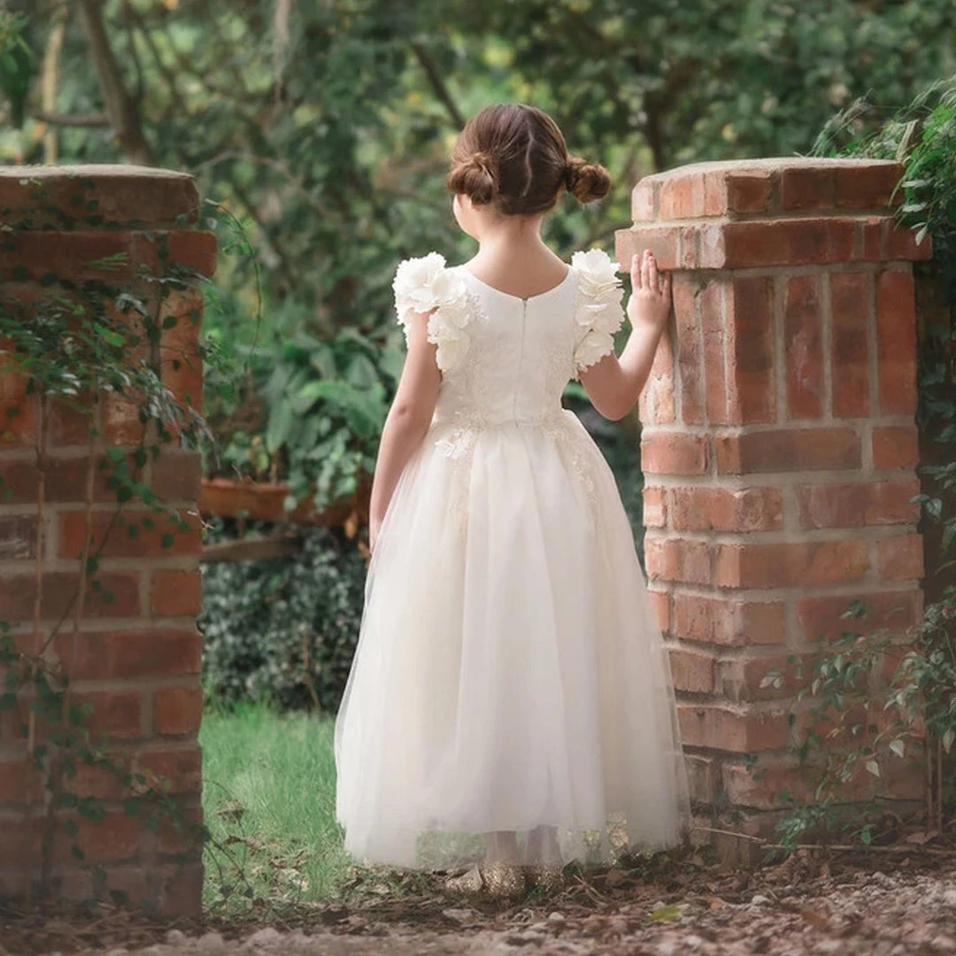 TRISH SCULLY BIANCA GOWN IVORY