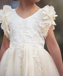 TRISH SCULLY HOME BIANCA DRESS IVORY