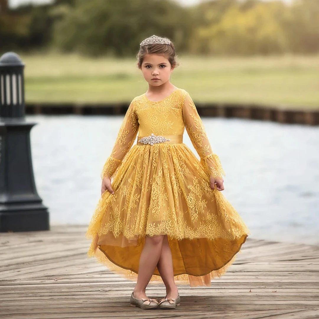 TRISH SCULLY AINSLEY DRESS & BELT SET TURMERIC