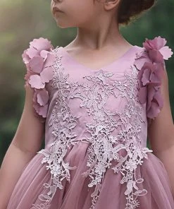 TRISH SCULLY BIANCA GOWN ROSE