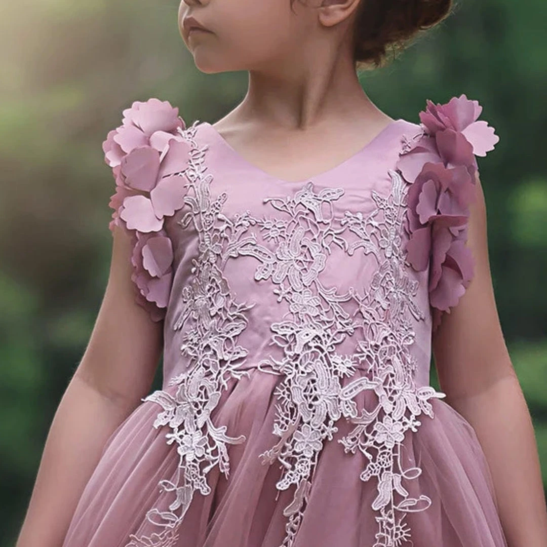 TRISH SCULLY BIANCA GOWN ROSE