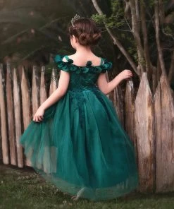 TRISH SCULLY BELLE GOWN EMERALD