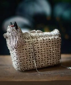 TRISH SCULLY EL PERRITO PAVE CLUTCH Handbags