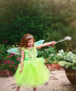TRISH SCULLY Dress Up ENCHANTED FAIRY DRESS & WING SET