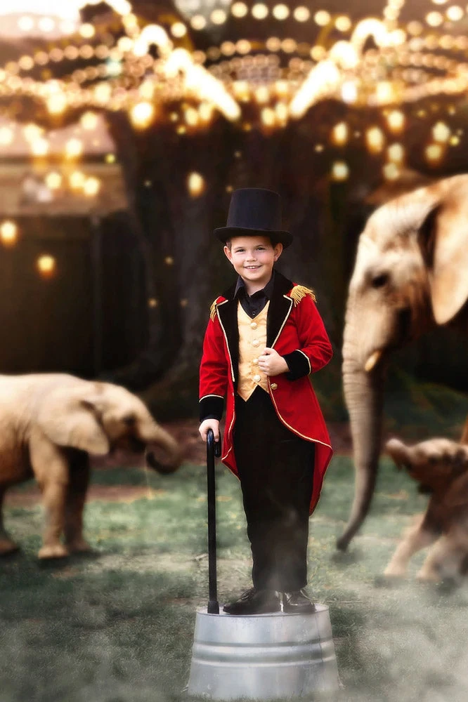 TRISH SCULLY Dress Up RINGLEADER FOR BOYS 3PC. SET