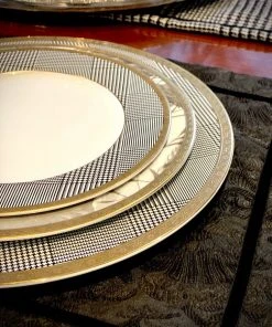 TRISH SCULLY HOME ALLERTON JACQUARD PLACEMAT SET OF 4