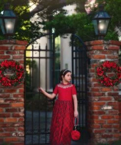 TRISH SCULLY HOME Spring/Summer 2022 HARMONY GOWN STEWART TARTAN