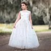 TRISH SCULLY HOME ANTOINETTE GOWN WHITE