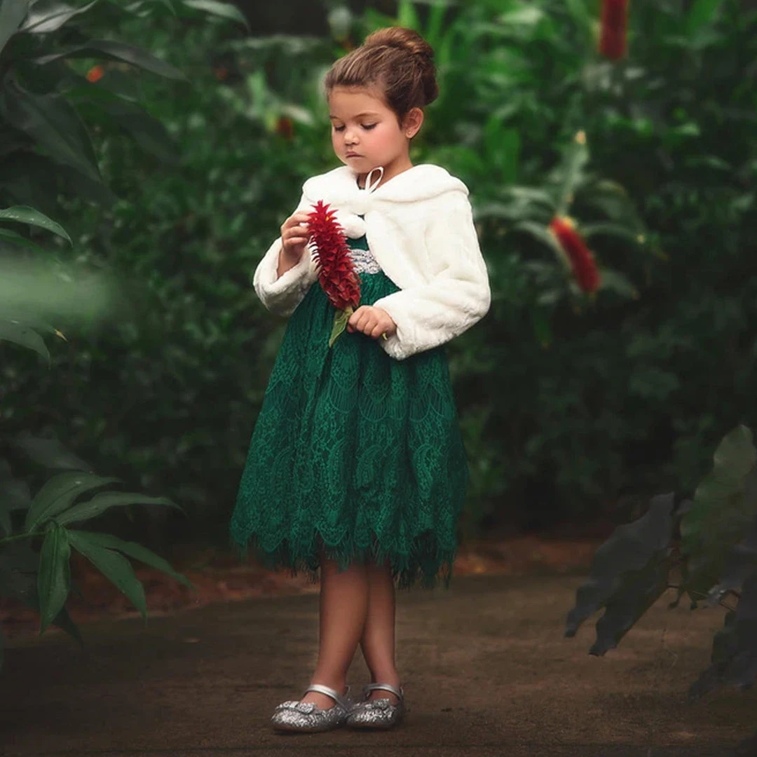 TRISH SCULLY HOME Spring/Summer 2022 BELLA RAFAELA DRESS & BELT SET-EMERALD