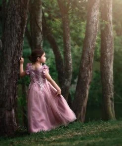 TRISH SCULLY BIANCA GOWN ROSE