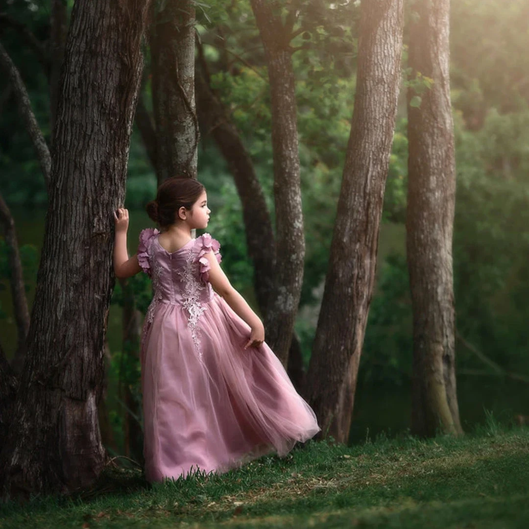 TRISH SCULLY BIANCA GOWN ROSE