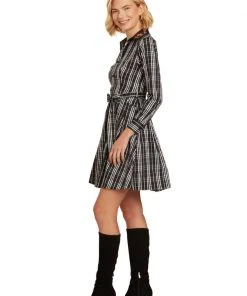TRISH SCULLY HOME WOMEN TRACY DRESS BLACK