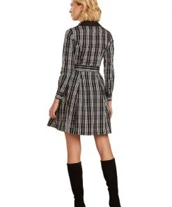 TRISH SCULLY HOME WOMEN TRACY DRESS BLACK