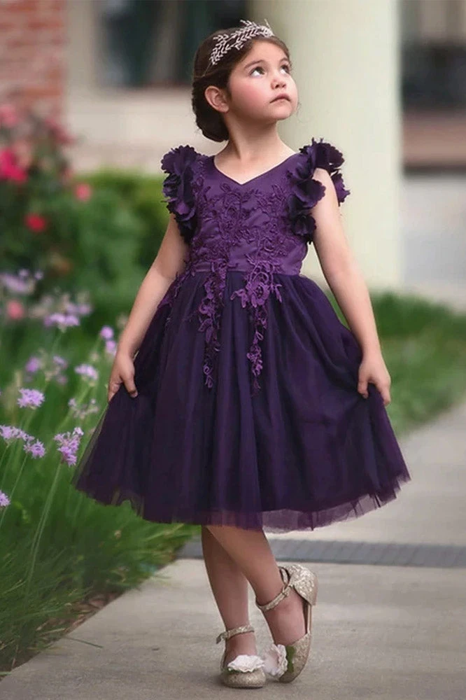 TRISH SCULLY BIANCA DRESS EGGPLANT