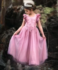 TRISH SCULLY BIANCA GOWN ROSE