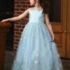 TRISH SCULLY ANTOINETTE GOWN LIGHT BLUE GIRLS