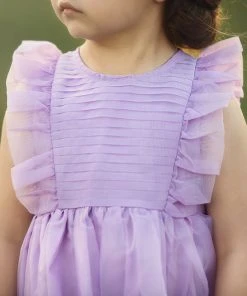 TRISH SCULLY ALICE DRESS LAVENDER GIRLS