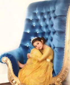 TRISH SCULLY AINSLEY DRESS & BELT SET TURMERIC