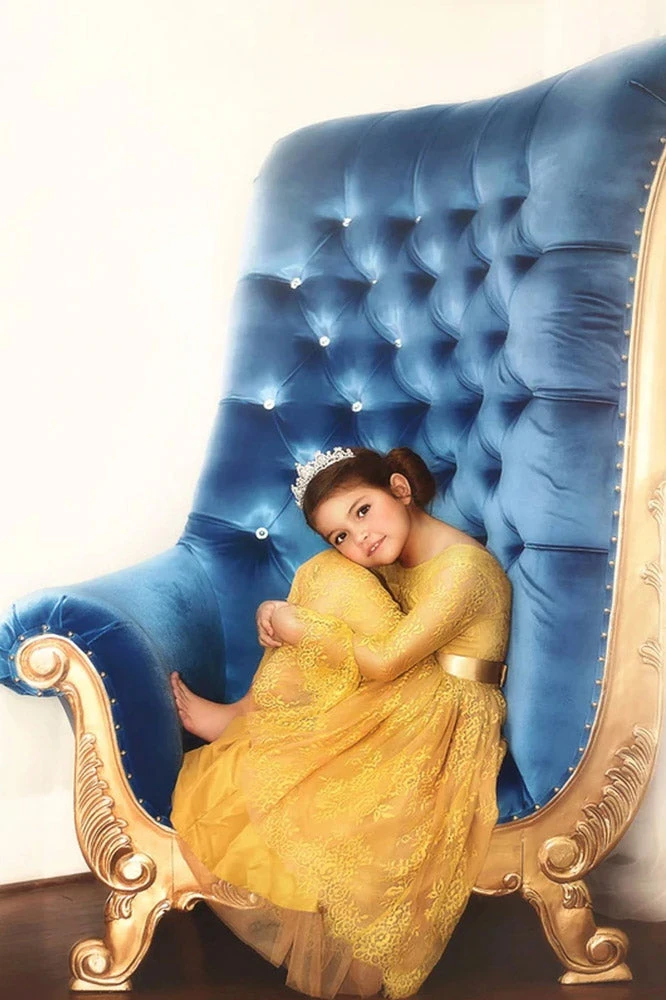 TRISH SCULLY AINSLEY DRESS & BELT SET TURMERIC