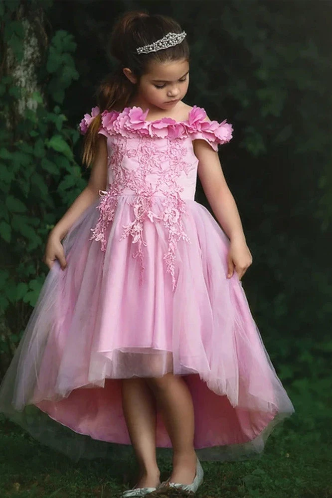 TRISH SCULLY GIRLS BELLE GOWN CAMELIA