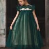 TRISH SCULLY ADRIANA DRESS EMERALD GIRLS