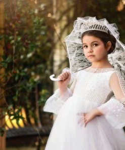 TRISH SCULLY JOSEPHINE GOWN WHITE