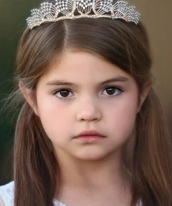 TRISH SCULLY Accessories PALLADIAN TIARA GOLD