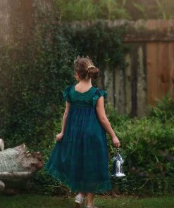 TRISH SCULLY ADRIANA DRESS BLACK WATCH TARTAN Spring/Summer 2022