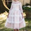 TRISH SCULLY AIMEE DRESS ANTIQUE WHITE Girls 2T-6