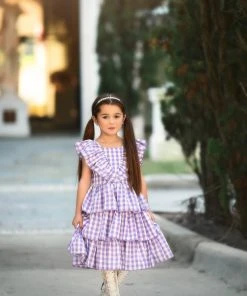 TRISH SCULLY HOME Summer Wedding Guest MAIZY DRESS LAVENDER