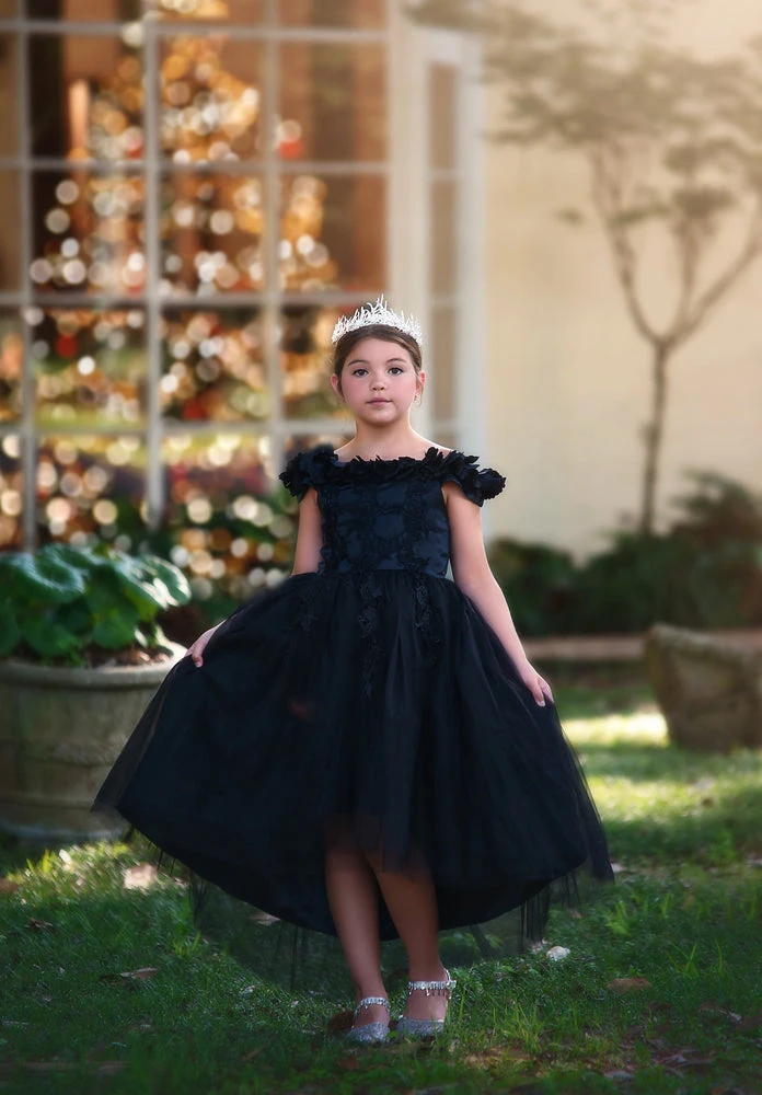 TRISH SCULLY HOME BELLE GOWN BLACK GIRLS