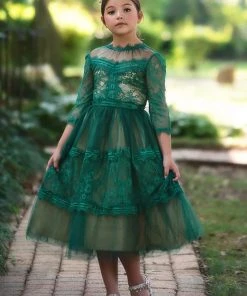TRISH SCULLY Spring/Summer 2022 AIMEE DRESS EMERALD