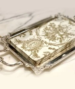 TRISH SCULLY SILVER PLATED CLARENCE TRAY HOME