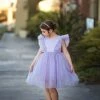 TRISH SCULLY SALE MILLY DRESS SPARKLE LAVENDER