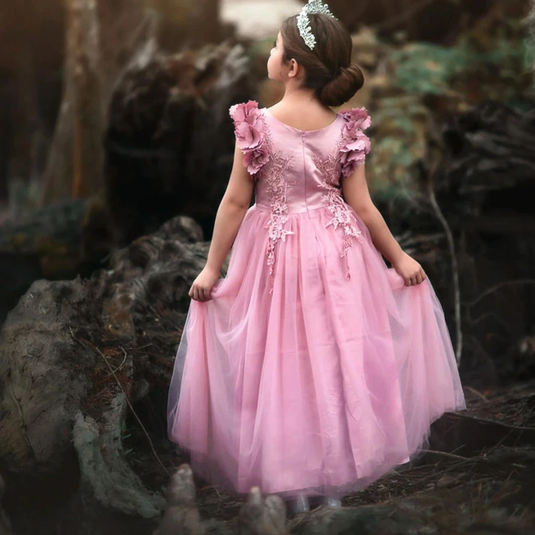 TRISH SCULLY BIANCA GOWN ROSE