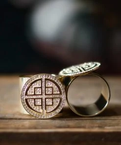 TRISH SCULLY CARDINAL EMBROIDERED LINEN NAPKIN, SET OF 4