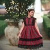 TRISH SCULLY GIRLS EVERLY DRESS STEWART TARTAN