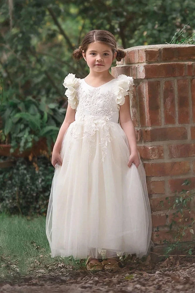 TRISH SCULLY BIANCA GOWN IVORY