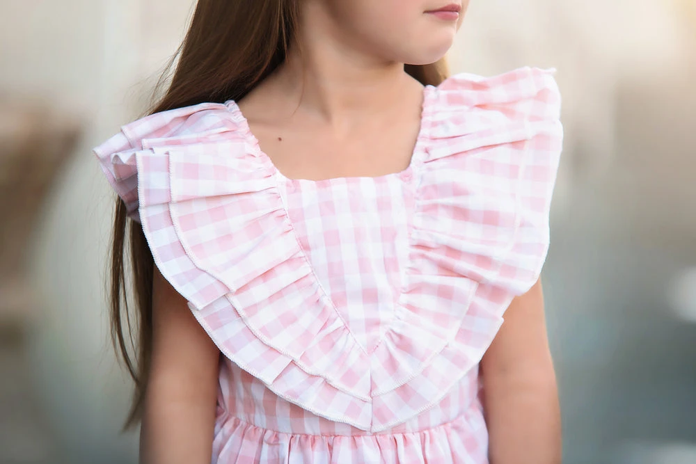 TRISH SCULLY HOME MAIZY DRESS PINK Summer Wedding Guest