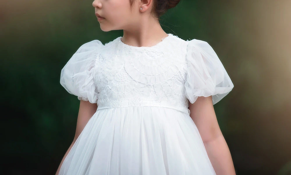 TRISH SCULLY HOME JACQUELINE GOWN WHITE