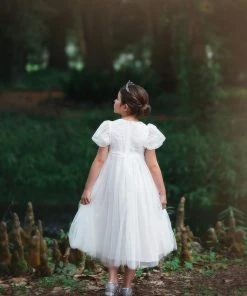 TRISH SCULLY HOME JACQUELINE GOWN WHITE