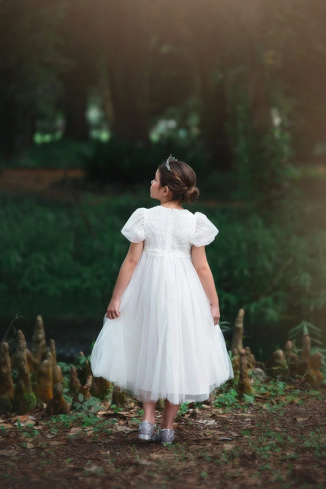 TRISH SCULLY HOME JACQUELINE GOWN WHITE