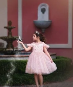 TRISH SCULLY ETOILE DRESS PINK