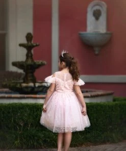 TRISH SCULLY ETOILE DRESS PINK