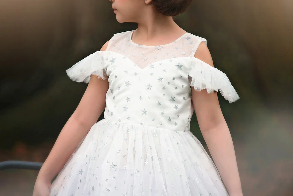 TRISH SCULLY ETOILE DRESS WHITE SALE