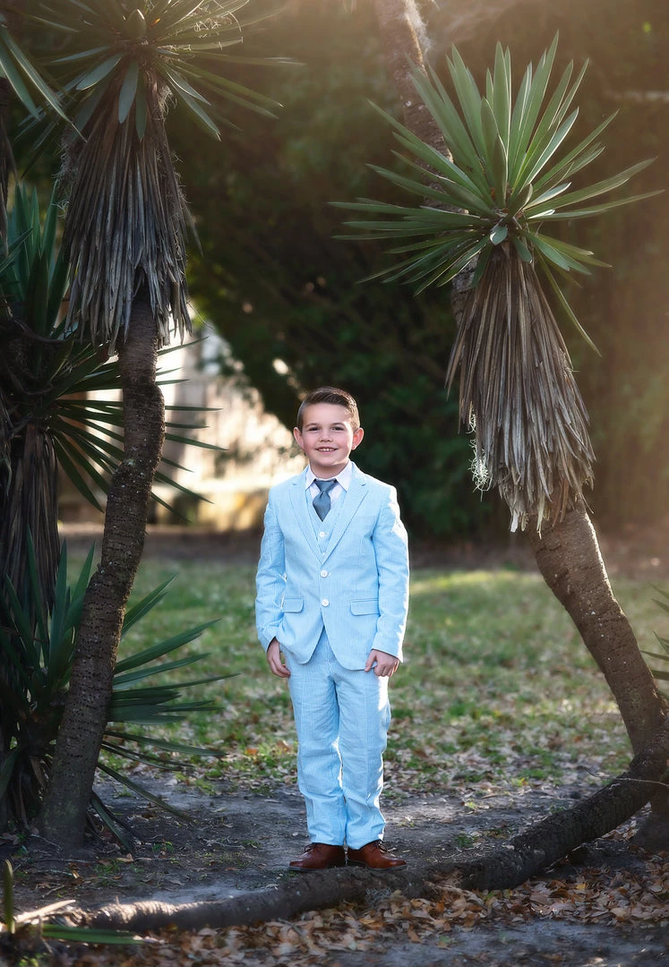 TRISH SCULLY HOME ASHFORD SEERSUCKER 3 PC. SUIT