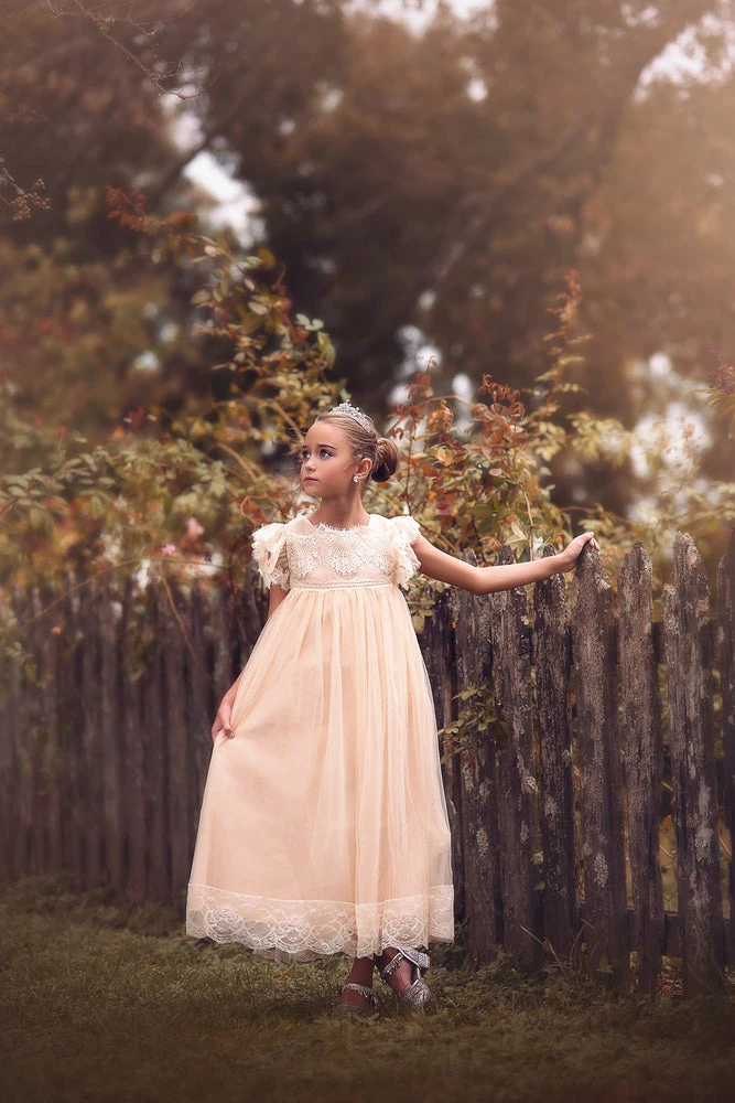 TRISH SCULLY ADRIANA DRESS BUTTERSCOTCH