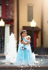 TRISH SCULLY Doll Dress-Up ICE QUEEN DOLL GOWN